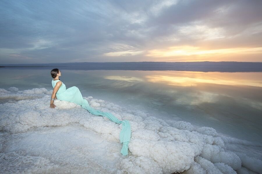 Dead Sea from Amman