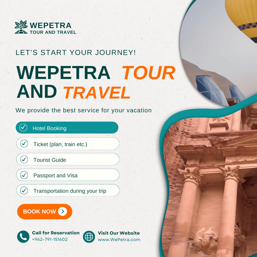 Premium Jordan Private Tours & Taxi Services | WePetra