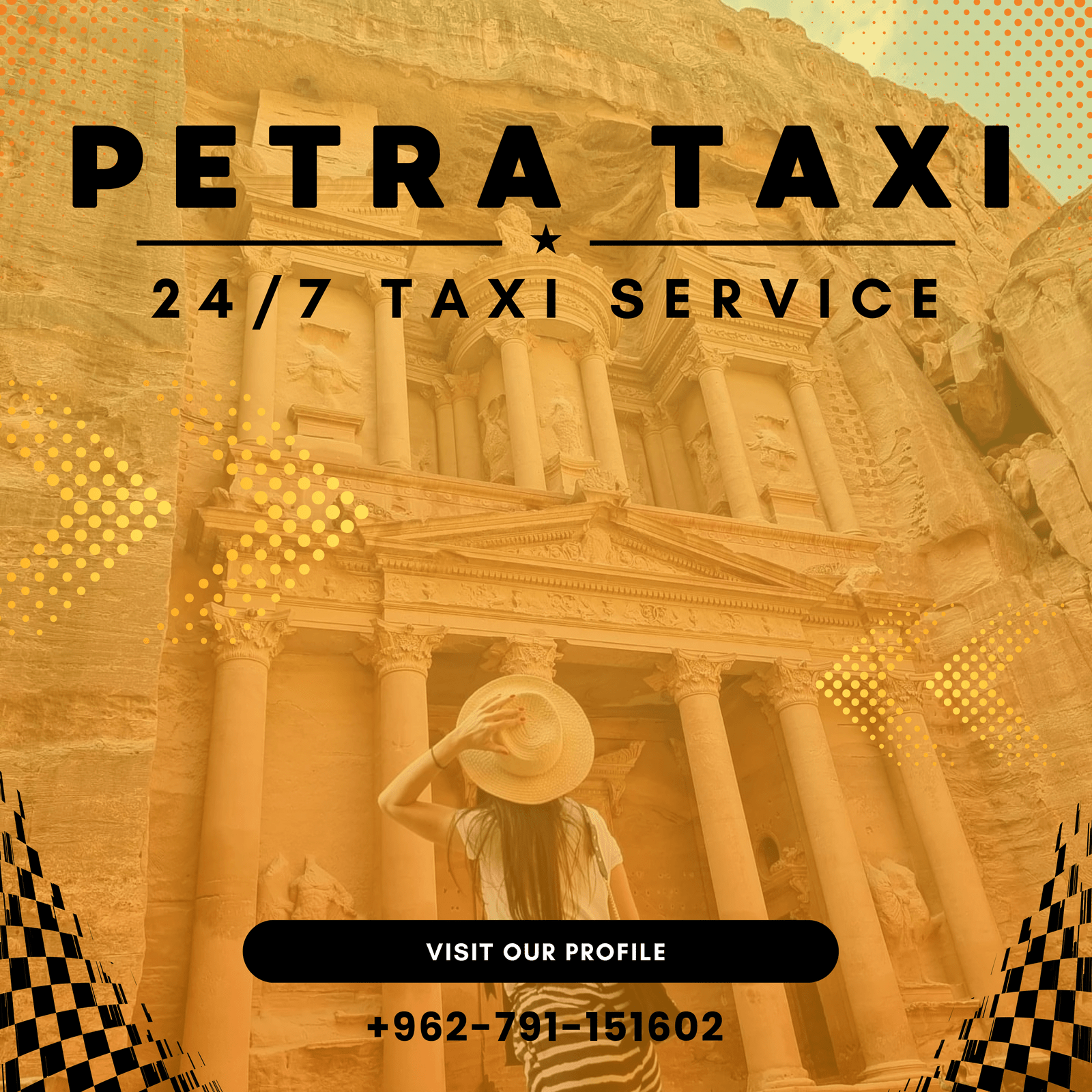 Reliable Taxi Wadi Musa – Safe, Comfortable, Fixed-Fare Transfers